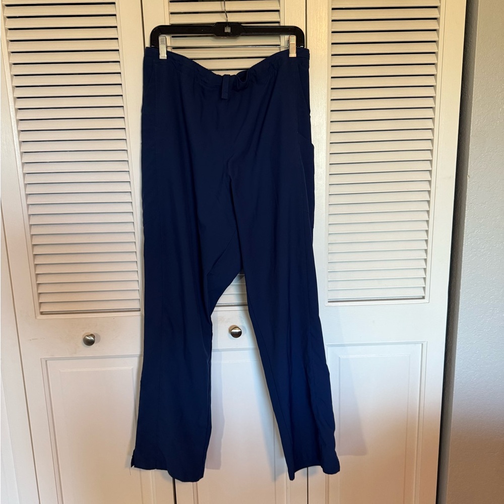 Spread Good Cheer Blue scrub Pants